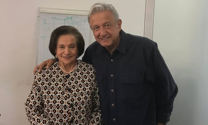 AMLO celebra que Ifigenia Martínez sea presidenta de San Lázaro