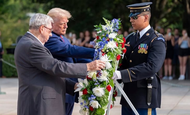 Visita de Trump al cementerio de Arlington causa una nueva controversia