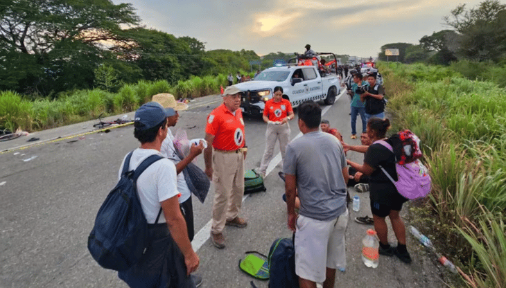 Piden otorgar visas humanitarias a sobrevivientes de atropellamiento múltiple en Oaxaca 