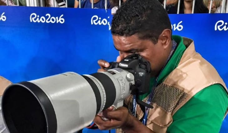 Joao Maia, el fotógrafo invidente que cubre los Juegos Paralímpicos de París 2024