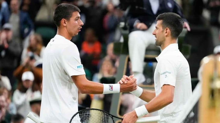 Popyrin calienta la previa contra Djokovic: 'Puedo jugarle de igual a igual'