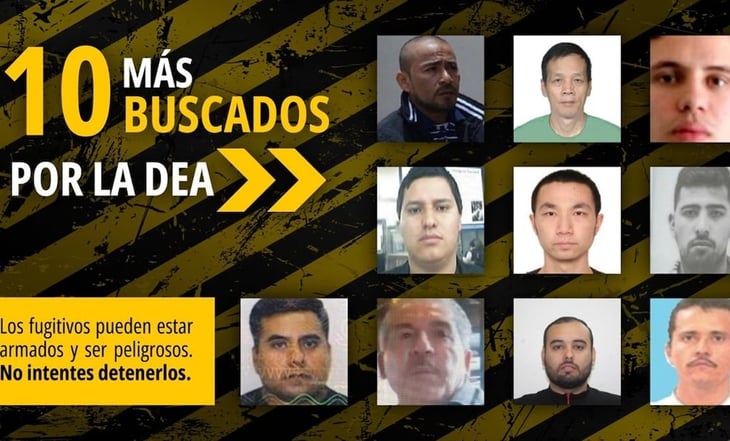 Tras 'jueves negro', embajada de EU difunde lista de los 10 más buscados