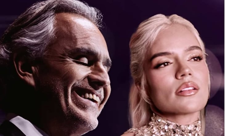 Andrea Bocelli y Karol G se unen en una nueva versión de Vivo por ella