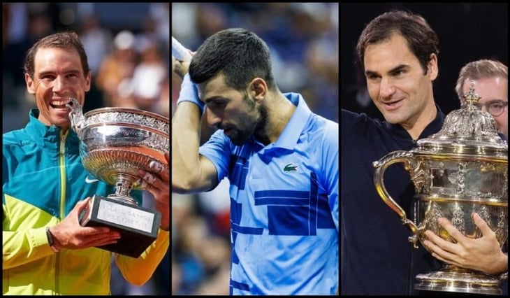 La eliminación de Djokovic del US Open acabó con la era Big 3; adiós 20 años con títulos de Grand Slam