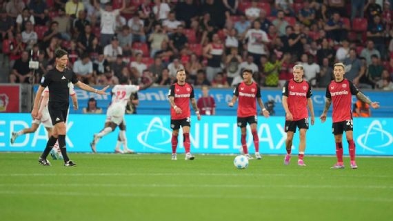 Leverkusen termina con racha de 35 partidos invicto en Alemania