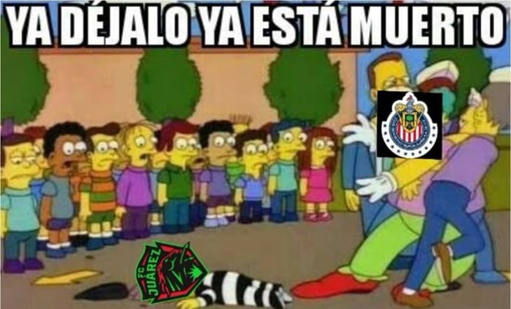 Los mejores memes de la escandalosa goleada de Chivas a Juárez