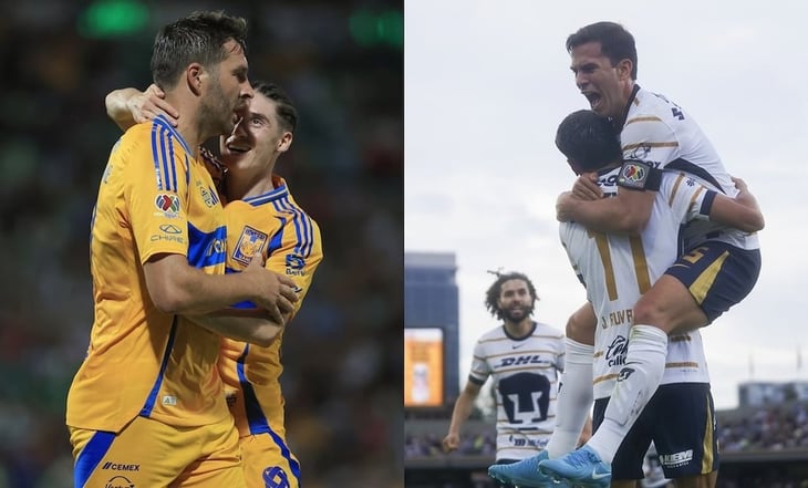 Pumas vs Tigres: Horario y canales para ver EN VIVO el partido de la Liga MX