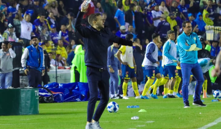 “Un regalo para la afición”: Martín Anselmi dedica la goleada a los fieles de Cruz Azul