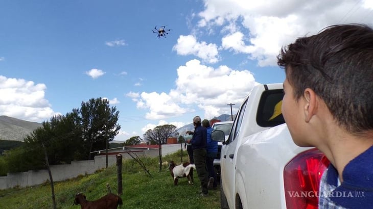 Reforestarán sierra de Arteaga diseminando semillas con un dron; va por 40 hectáreas