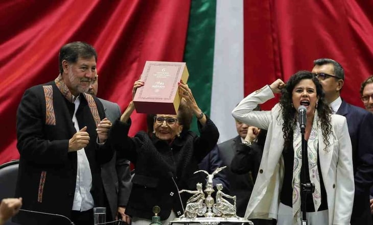 Entrego el último informe del mejor Presidente: Luisa María Alcalde