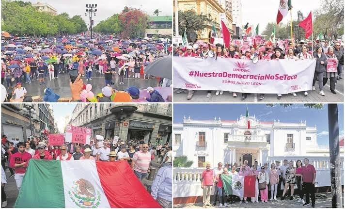 Replican en 10 ciudades protesta contra la reforma