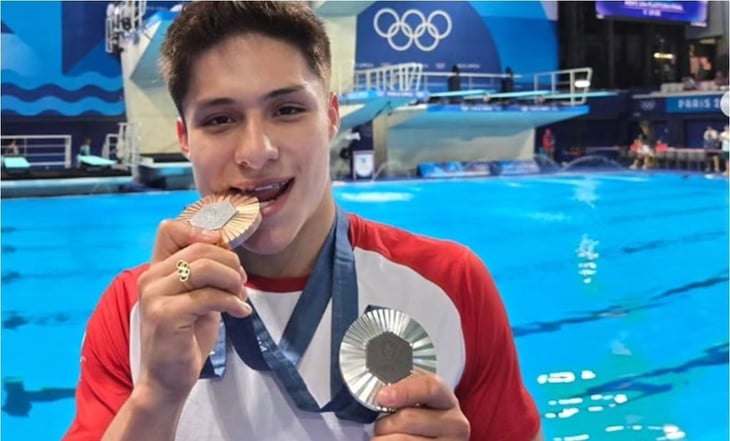 Osmar Olvera revela problema en sus medallas olímpicas: 'Ya están muy despintadas'