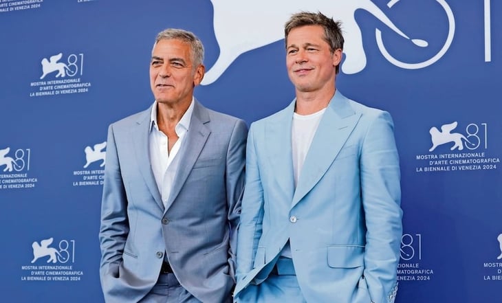 Clooney y Pitt ponen a Venecia de cabeza