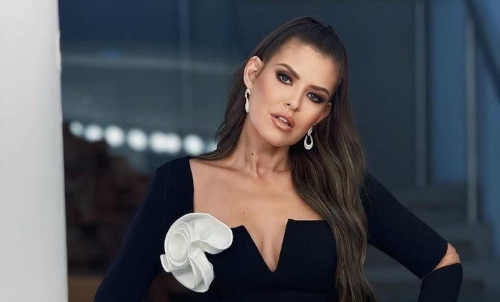 Vanessa Claudio impacta con vestido de vinilo y nuevo corte de pelo