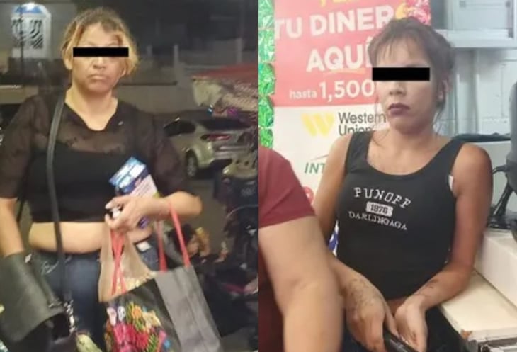 Mujeres son sorprendidas robando en supermercado de Saltillo