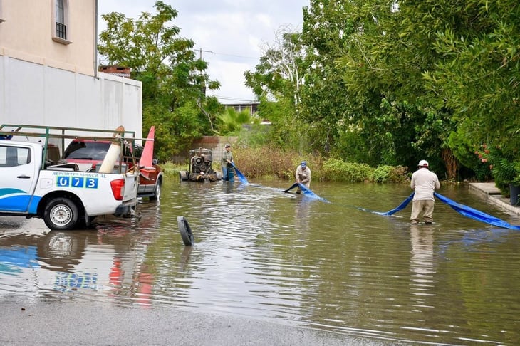 Supervisan trabajos de limpieza tras las lluvias