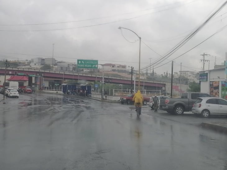 Lluvia intermitente en Monclova da tregua a desfogue