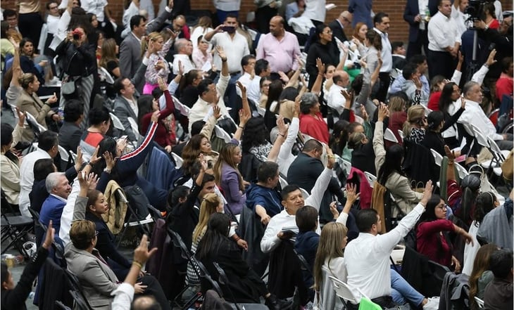 Claudia Sheinbaum felicita a diputados por aprobación de la reforma judicial