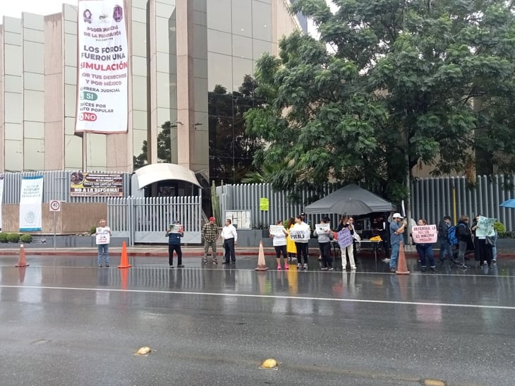 Van desde Saltillo a apoyar protestas contra la reforma