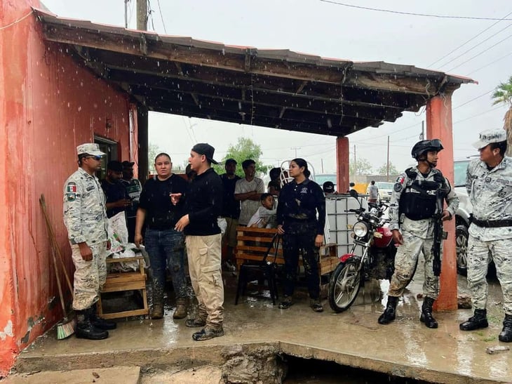 Realiza gobierno de Coahuila operativo de atención por intensas lluvias