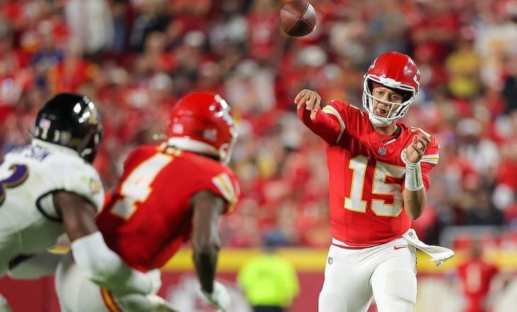 Los Chiefs de Kansas City derrotan a los Ravens de Baltimore