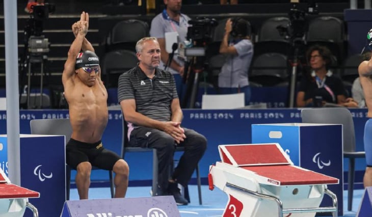 Jesús Gutiérrez se colgó el bronce en la paranatación