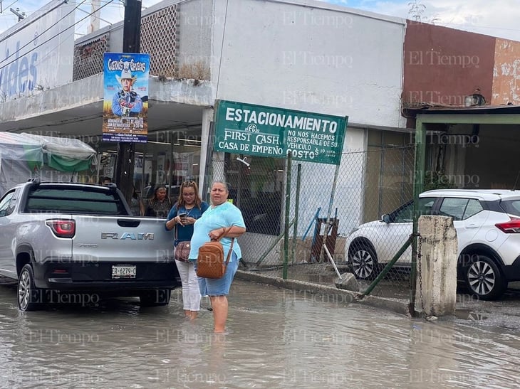 Centro de Monclova con sistema pluvial carente  