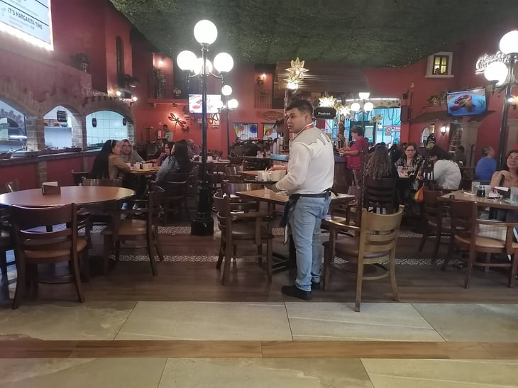 Restaurantes registraron baja de 20 por ciento en sus servicios