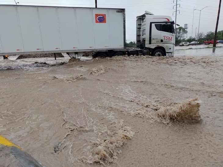 Continúan lluvias intensas en Coahuila