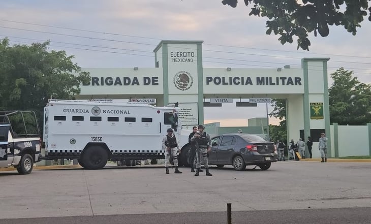 Sujeto se refugia en complejo militar tras ser atacado a balazos en Culiacán