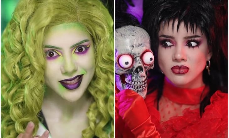 Doris Jocelyn cambia 'trend mexa' y se inspira en Beetlejuice