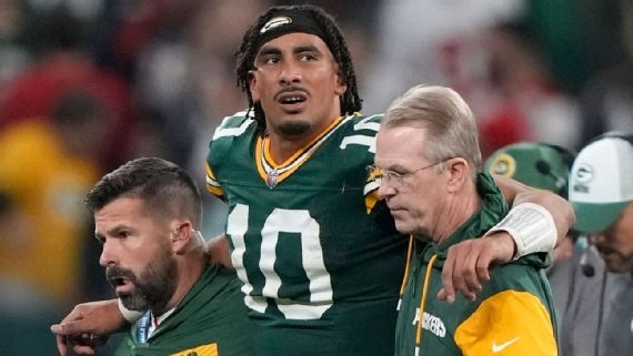 Opciones de los Packers si la lesión de Jordan Love es grave