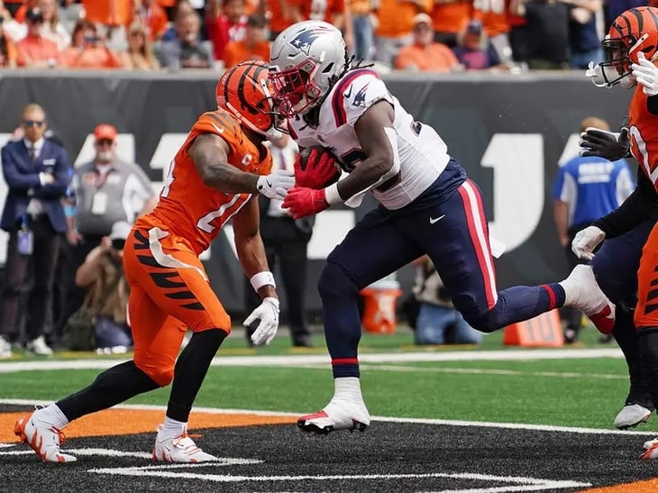 Patriots sorprenden a Bengals y arrancan con el pie derecho en NFL