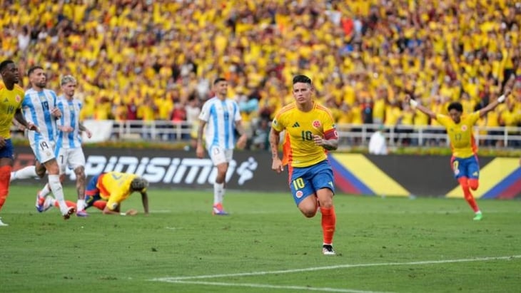 Colombia vence a Argentina que sufre sin Lionel Messi