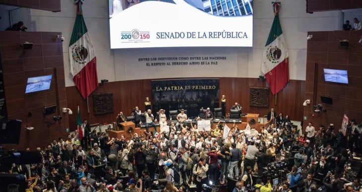 Una tarde de furia en el Senado