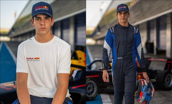 Ernesto Rivera, el joven piloto mexicano que fue elegido por Red Bull para su academia de promesas