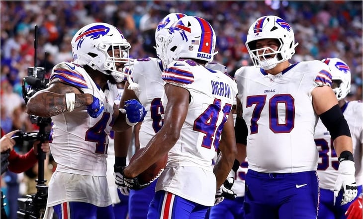 NFL: Bills arrasan Miami y Tua Tagovailoa sufre otra conmoción cerebral