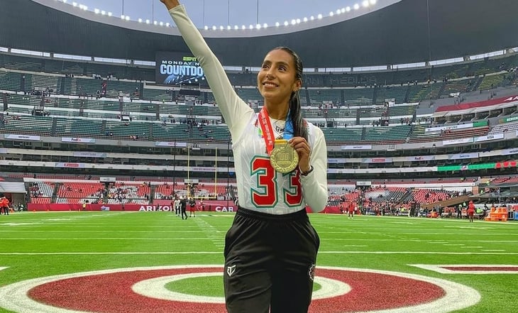 La mexicana Diana Flores será capitana honoraria de los Lions en la NFL