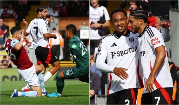 Raúl Jiménez se luce con gol en el empate del Fulham ante West Ham