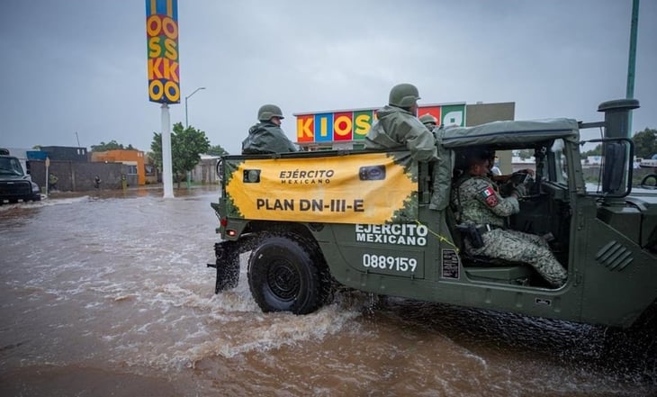 “Ileana” provoca cortes de energía e inundaciones en Sinaloa