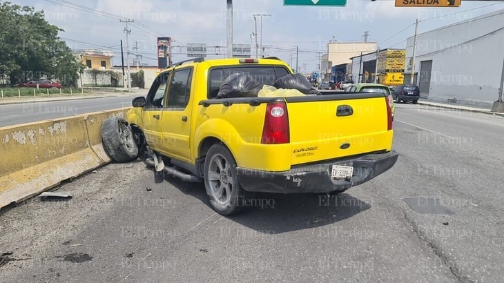 Familia sufre aparatoso accidente vial en el bulevar Pape   