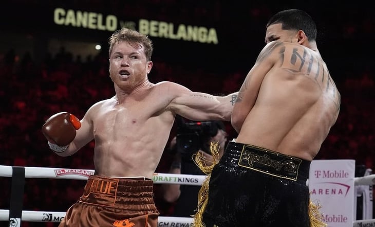 Canelo Álvarez vence a Edgar Berlanga en una pelea de muchas palabras y sin nocaut