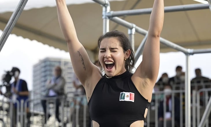 La mexicana Ella Bucio gana la medalla de bronce en la Copa del Mundo de Parkour