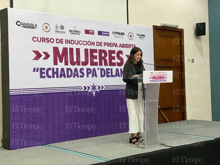 Mujeres ingresan a la prepa abierta con Inspira Coahuila 