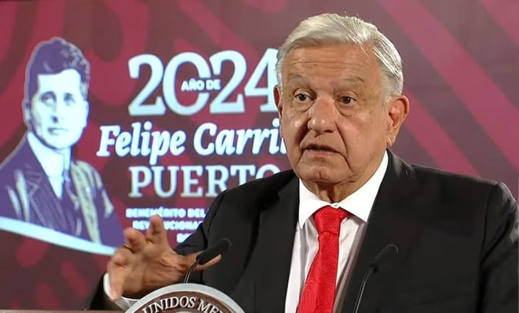 AMLO acusa a adversarios de desprestigiar a su gobierno