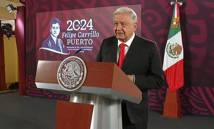 AMLO informa que no asistirá a congreso de Morena