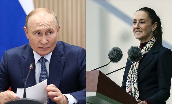 Putin declina la invitación para asistir a toma de posesión de Sheinbaum en México