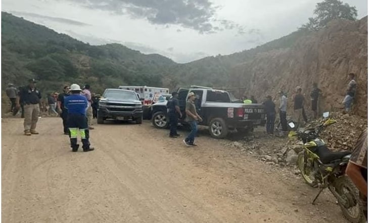 Derrumbe en mina “Los Clarines”, en Santa Bárbara, Chihuahua deja dos muertos y un desaparecido