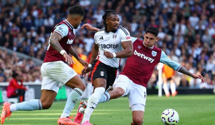 Edson Álvarez, titular en la derrota del West Ham ante el Chelsea