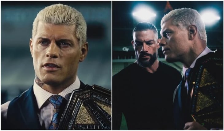 El cara a cara de Cody Rhodes y Roman Reigns